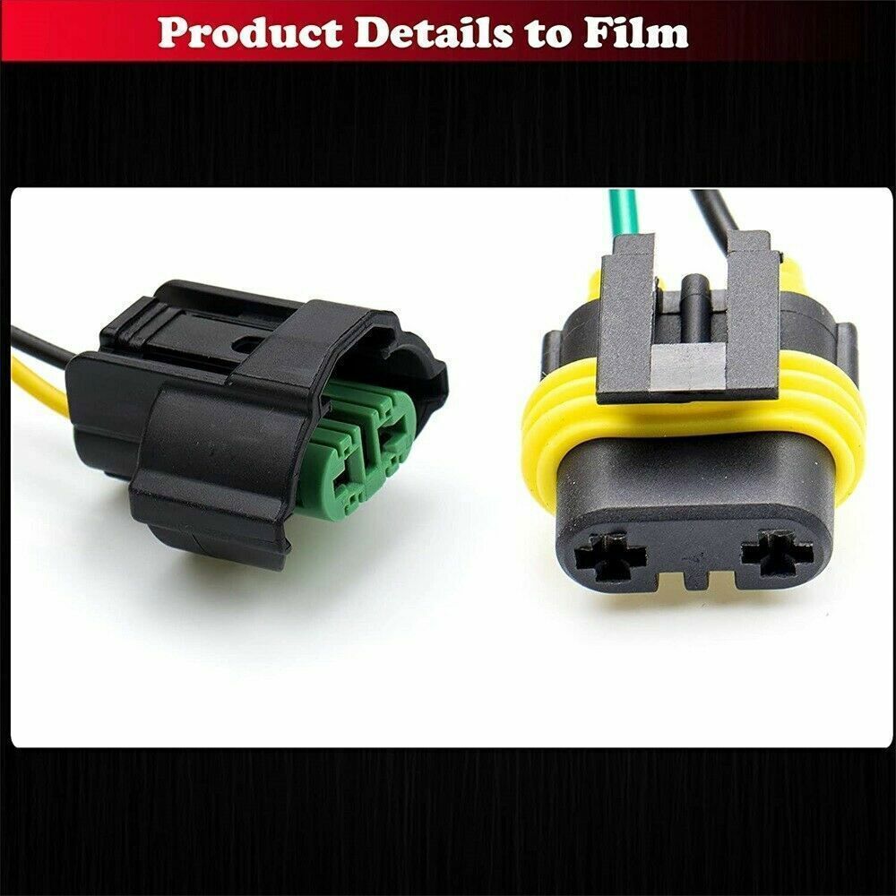 2x 25962806 Headlight Wiring Harness Fits 2007-2013 Chevrolet Silverado 2500 HD*
