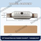 Weld-On 2.5" UNIVERSAL Three-way Catalytic Converter Cat US* Fast Shipping