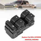 Master Power Window Switch for 07 -14 Chevrolet Silverado GMC Sierra Driver Side