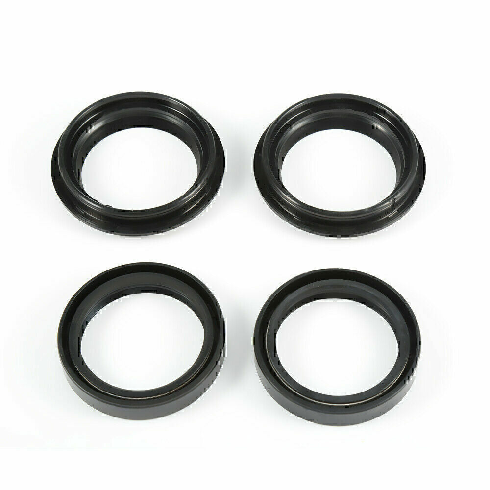 1 Set Front Fork Damper Shock Absorber Fork Dust And Oil Seal For Motorcycle US!