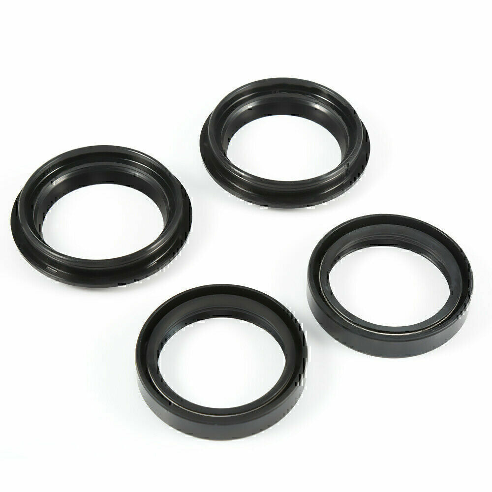 1 Set Front Fork Damper Shock Absorber Fork Dust And Oil Seal For Motorcycle US!