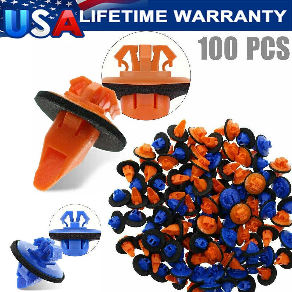 100x Fender Flare Retainer Clips for 05-16 Toyota Tacoma 75397-35010 75495-3501!