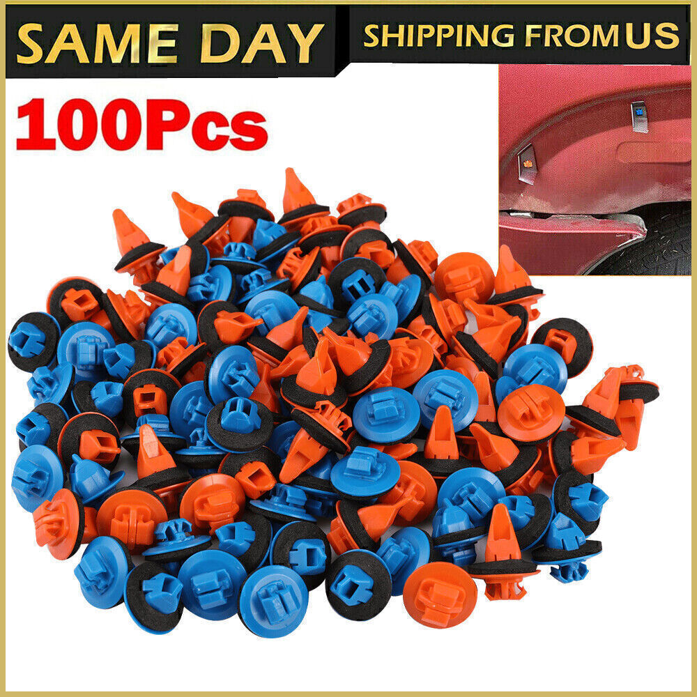 100x Fender Flare Retainer Clips for 05-16 Toyota Tacoma 75397-35010 75495-3501!
