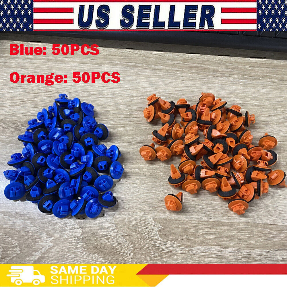 100x Fender Flare Retainer Clips for 05-16 Toyota Tacoma 75397-35010 75495-3501!
