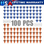 100x Fender Flare Retainer Clips for 05-16 Toyota Tacoma 75397-35010 75495-3501!