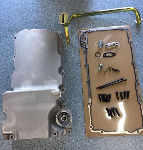 LS Swap Aluminum Oil Pan Retrofit Kit Low Profile For LS1 LS2 LS3 4.8 5.3,6.0 US