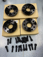 15mm+20mm 5x100/5x112 Hubcentric Wheel Spacers Adapters for VW Audi 57.1mm Invor
