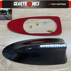 Carbon Fiber Shark Fin Roof Antenna Car AUTO Aerial FM/AM Radio Signal Universal