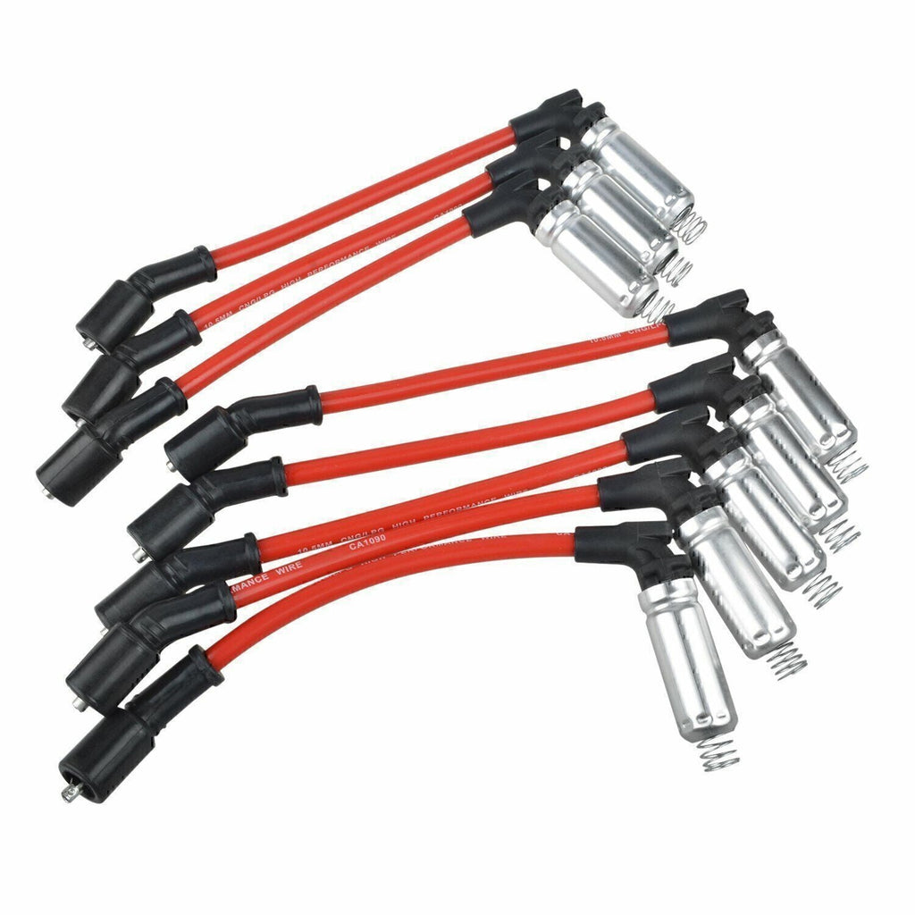 Spark Plug Wires Fit For CHEVY Silverado 1500-2500 99-06 LS1 VORTEC 4.8L 5.3L 6L