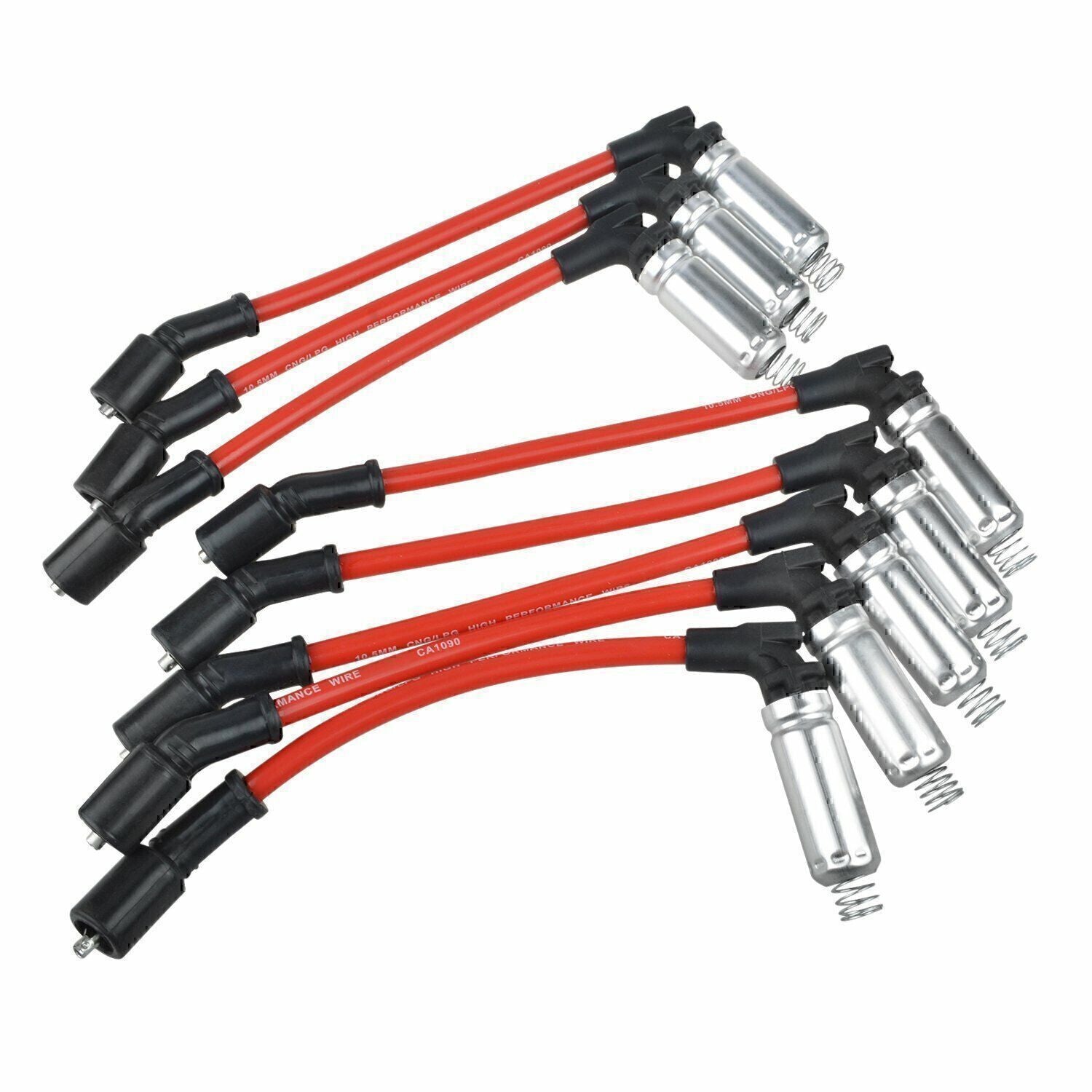 Spark Plug Wires Fit For CHEVY Silverado 1500-2500 99-06 LS1 VORTEC 4.8L 5.3L 6L