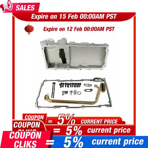 Aluminum 302-1 LS Engine Swap Retro-fit Oil Pan For Chevy 4.8L 5.3L 6.0L 6.2 NEW