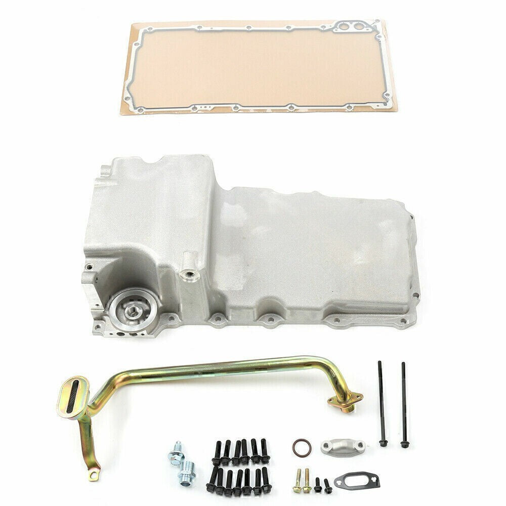 Aluminum 302-1 LS Engine Swap Retro-fit Oil Pan For Chevy 4.8L 5.3L 6.0L 6.2 NEW
