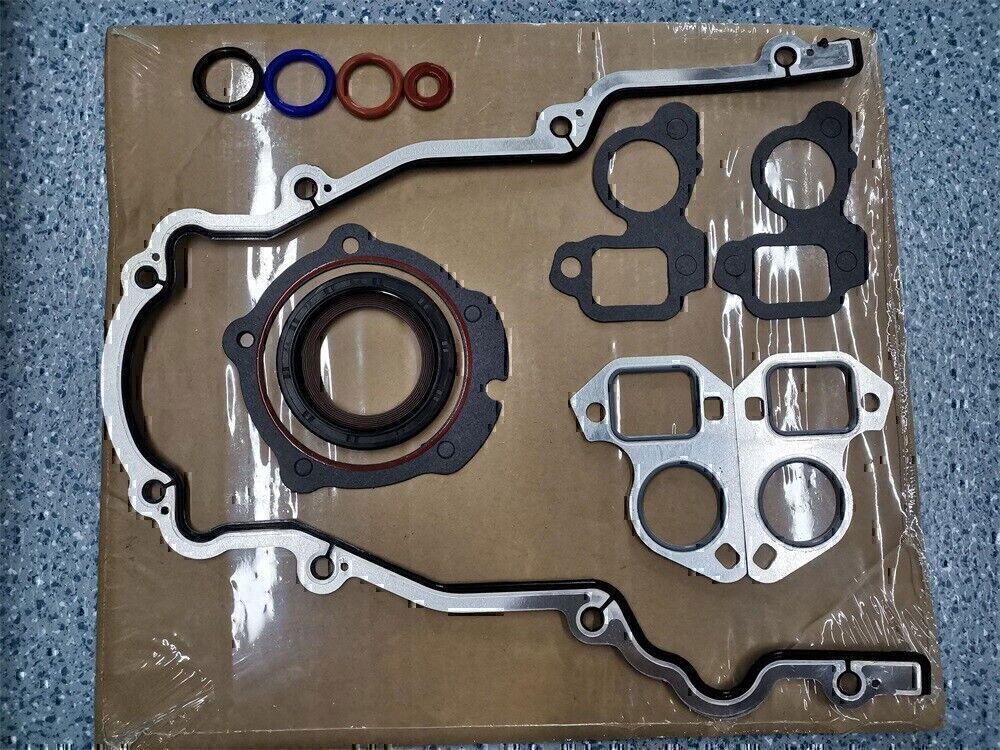 Timing Chain Cover W/ Water Pump Gaskets & Main Seal For GM LS1 4.8L 5.3L 5.7 US