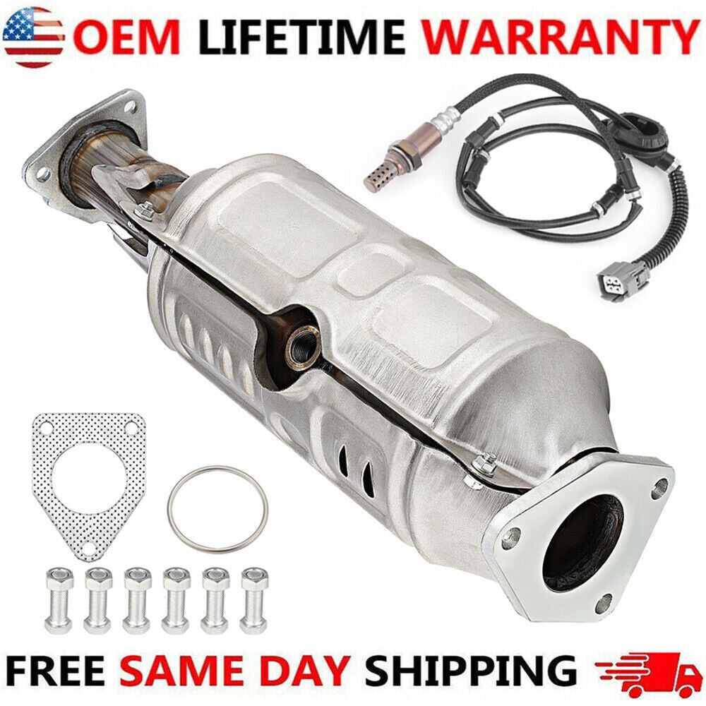 Catalytic Converter w/ Downstream O2 Sensor For 2003-2007 Honda Accord 2.4L