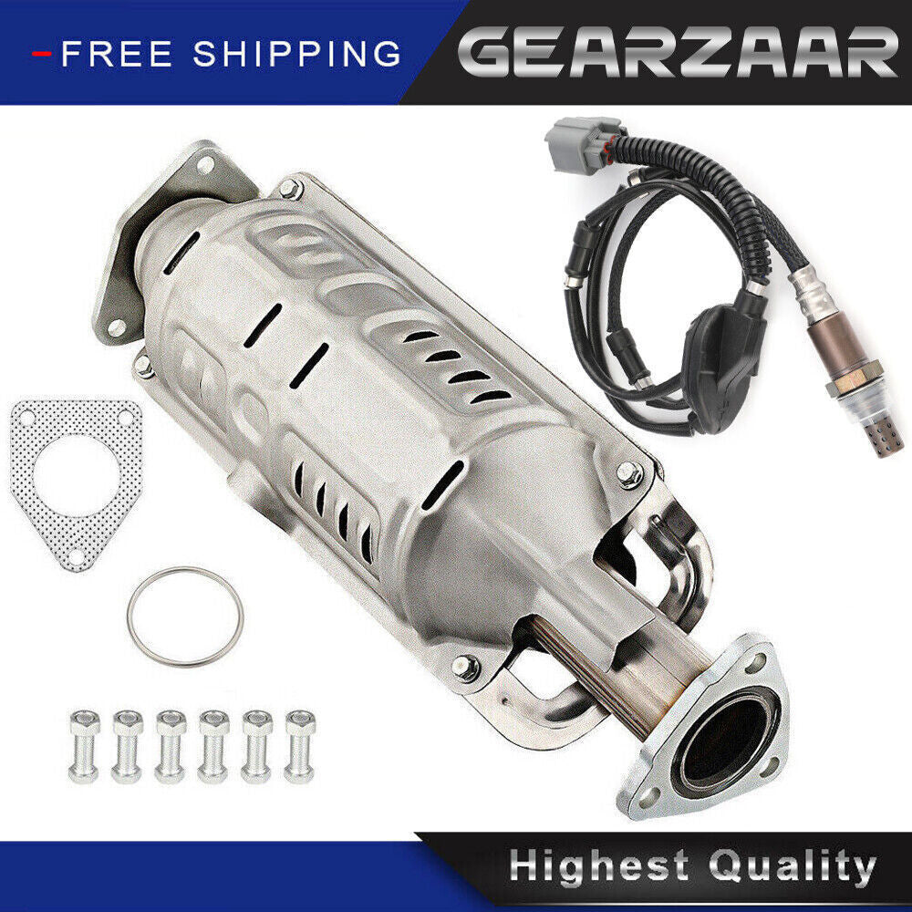 Catalytic Converter w/ Downstream O2 Sensor For 2003-2007 Honda Accord 2.4L