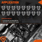 LS1 Rocker Arms w/ Upgraded Trunion Kit Installed fits 4.8 5.3 5.7 6.0 LS2 LS6