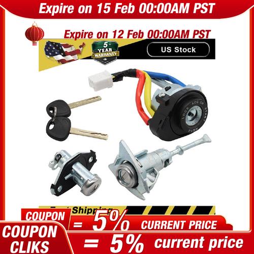 Ignition Switch Front Left Door Lock Barrel for 2009-2014 Hyundai Sonata*
