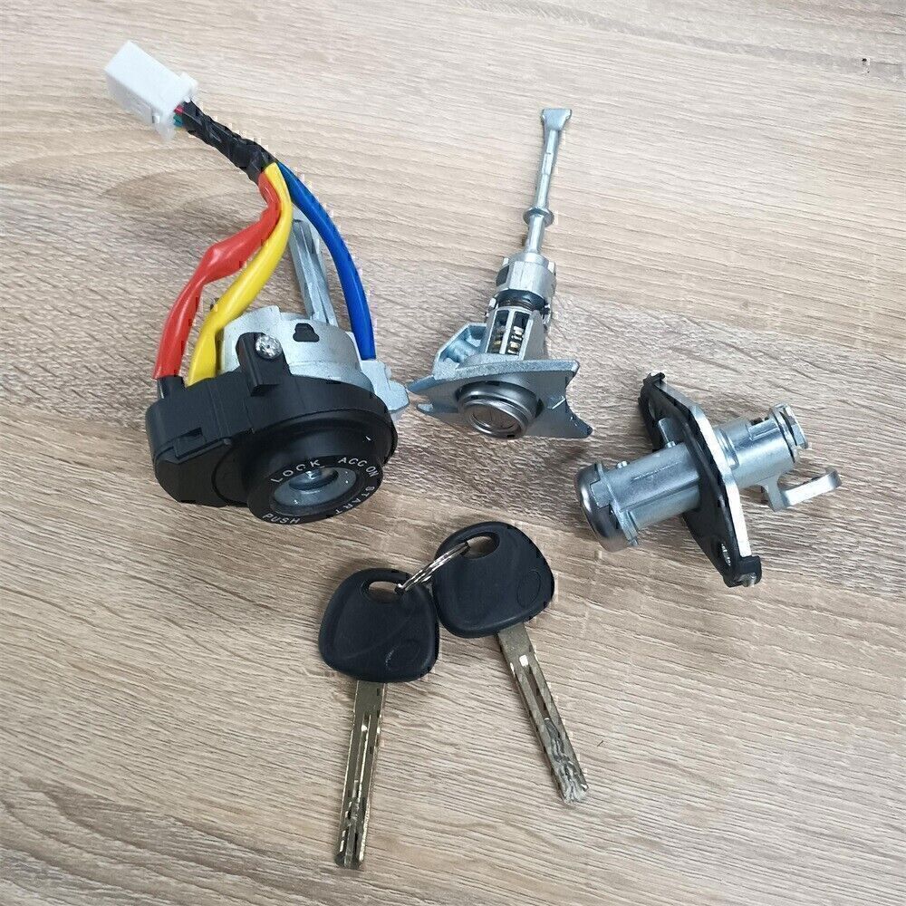 Ignition Switch Front Left Door Lock Barrel for 2009-2014 Hyundai Sonata*