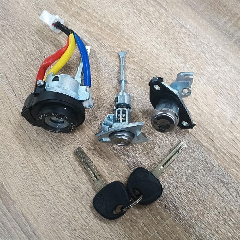 Ignition Switch Front Left Door Lock Barrel for 2009-2014 Hyundai Sonata*