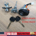 Ignition Switch Front Left Door Lock Barrel for 2009-2014 Hyundai Sonata*