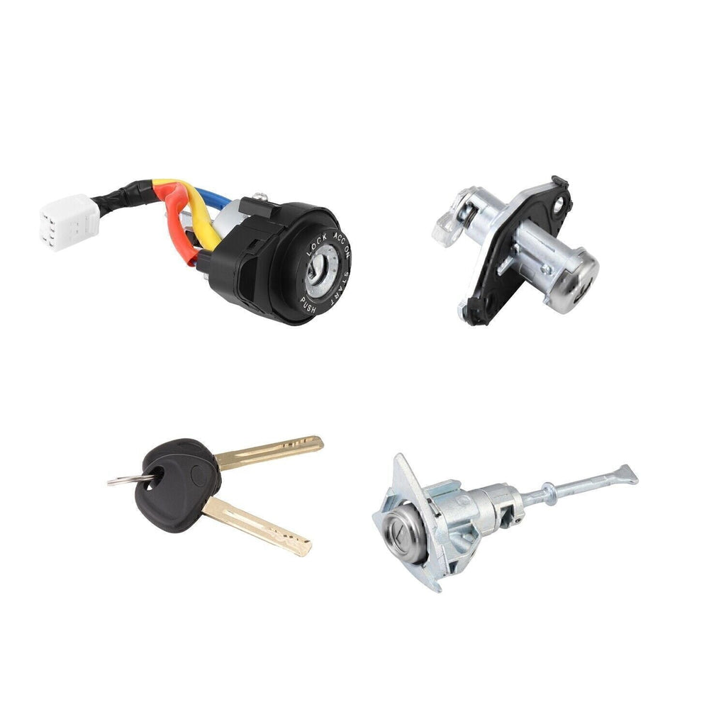 Ignition Switch Front Left Door Lock Barrel for 2009-2014 Hyundai Sonata*
