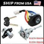 Ignition Switch Front Left Door Lock Barrel for 2009-2014 Hyundai Sonata*