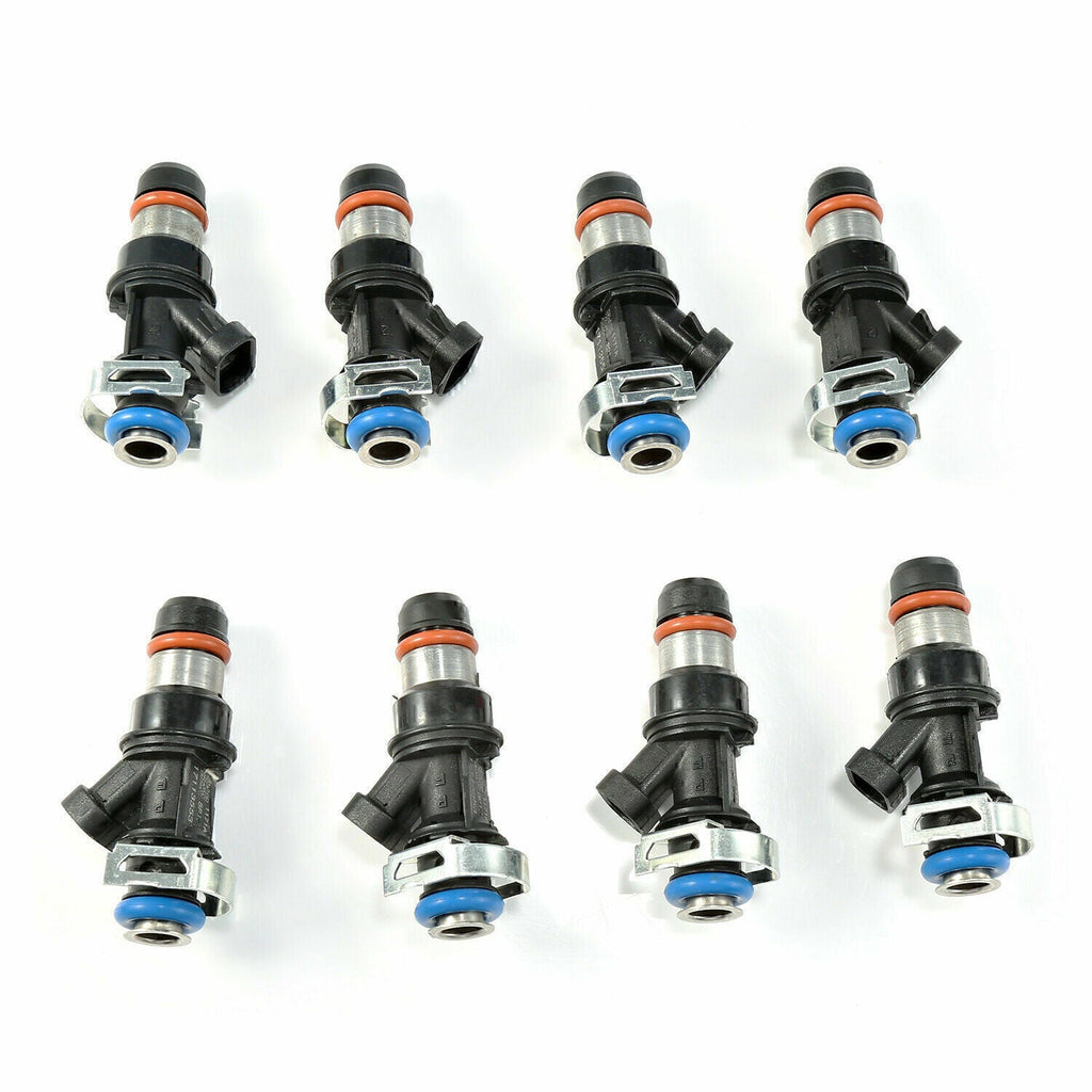 (8) DELPHI FUEL INJECTORS 25343789 FOR CHEVY GMC SILVERADO SUBURBAN 5.3L 6.0L US