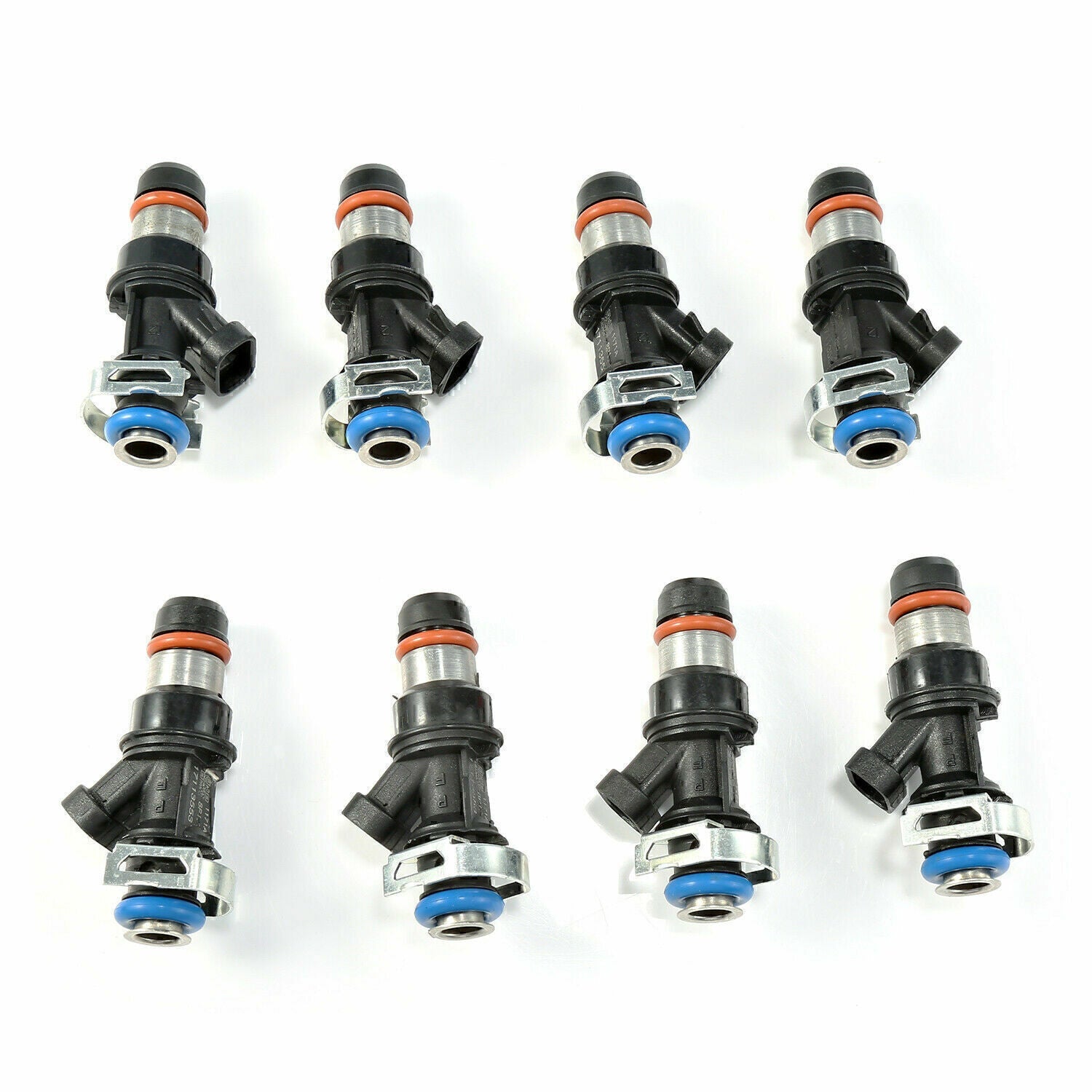 (8) DELPHI FUEL INJECTORS 25343789 FOR CHEVY GMC SILVERADO SUBURBAN 5.3L 6.0L US