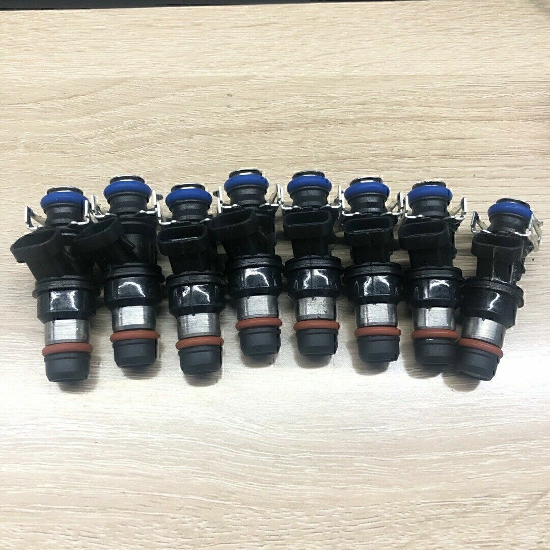 (8) DELPHI FUEL INJECTORS 25343789 FOR CHEVY GMC SILVERADO SUBURBAN 5.3L 6.0L US