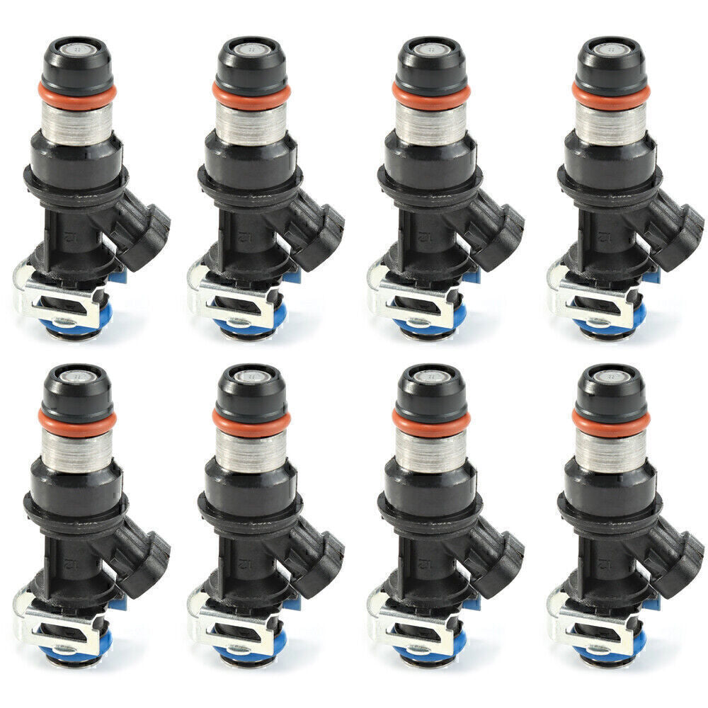 (8) DELPHI FUEL INJECTORS 25343789 FOR CHEVY GMC SILVERADO SUBURBAN 5.3L 6.0L US