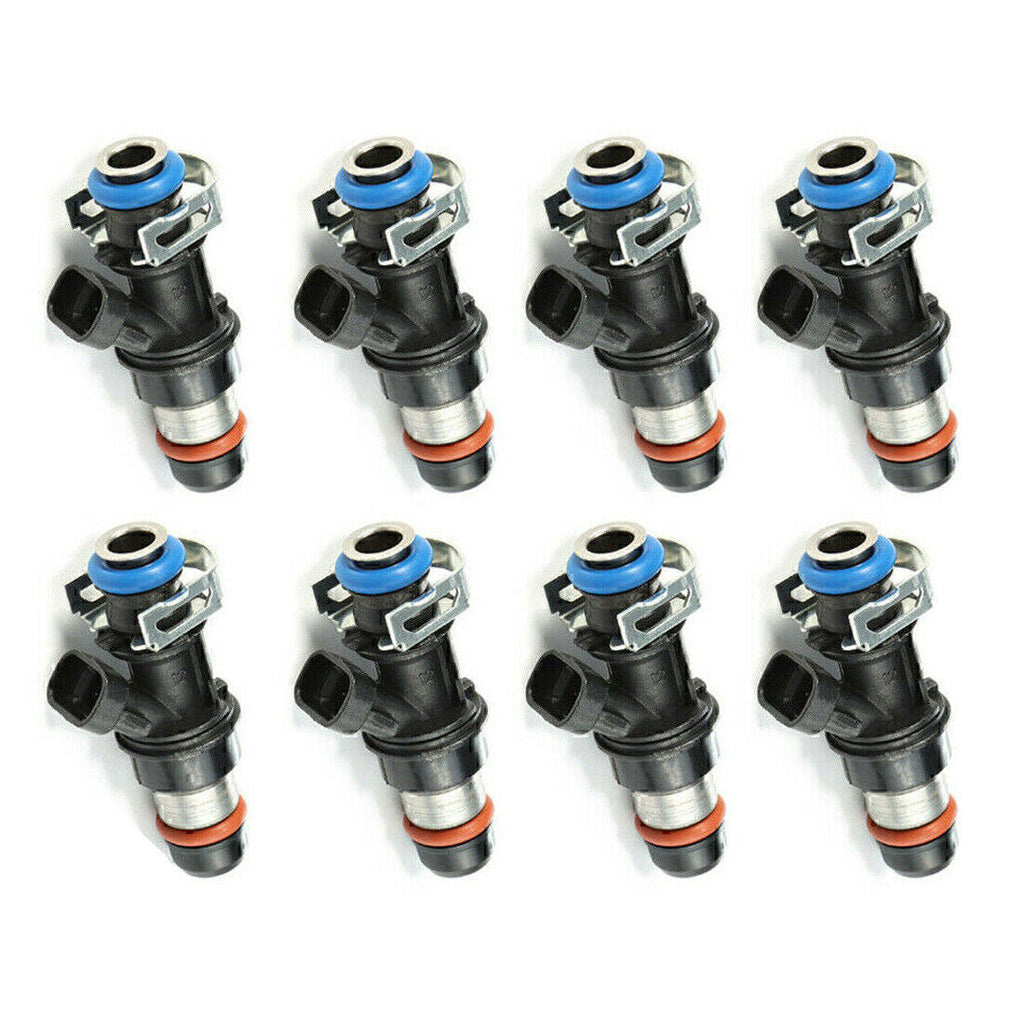 (8) DELPHI FUEL INJECTORS 25343789 FOR CHEVY GMC SILVERADO SUBURBAN 5.3L 6.0L US