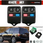 2 Keyless Entry Remote Control Car Key Fob Clicker Transmitter For Ford Explore-