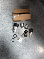 Door Lock Cylinders Set & Ignition Switch with Keys For 97-07 Ford F150/250/350