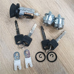 Door Lock Cylinders Set & Ignition Switch with Keys For 97-07 Ford F150/250/350
