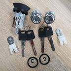 Door Lock Cylinders Set & Ignition Switch with Keys For 97-07 Ford F150/250/350