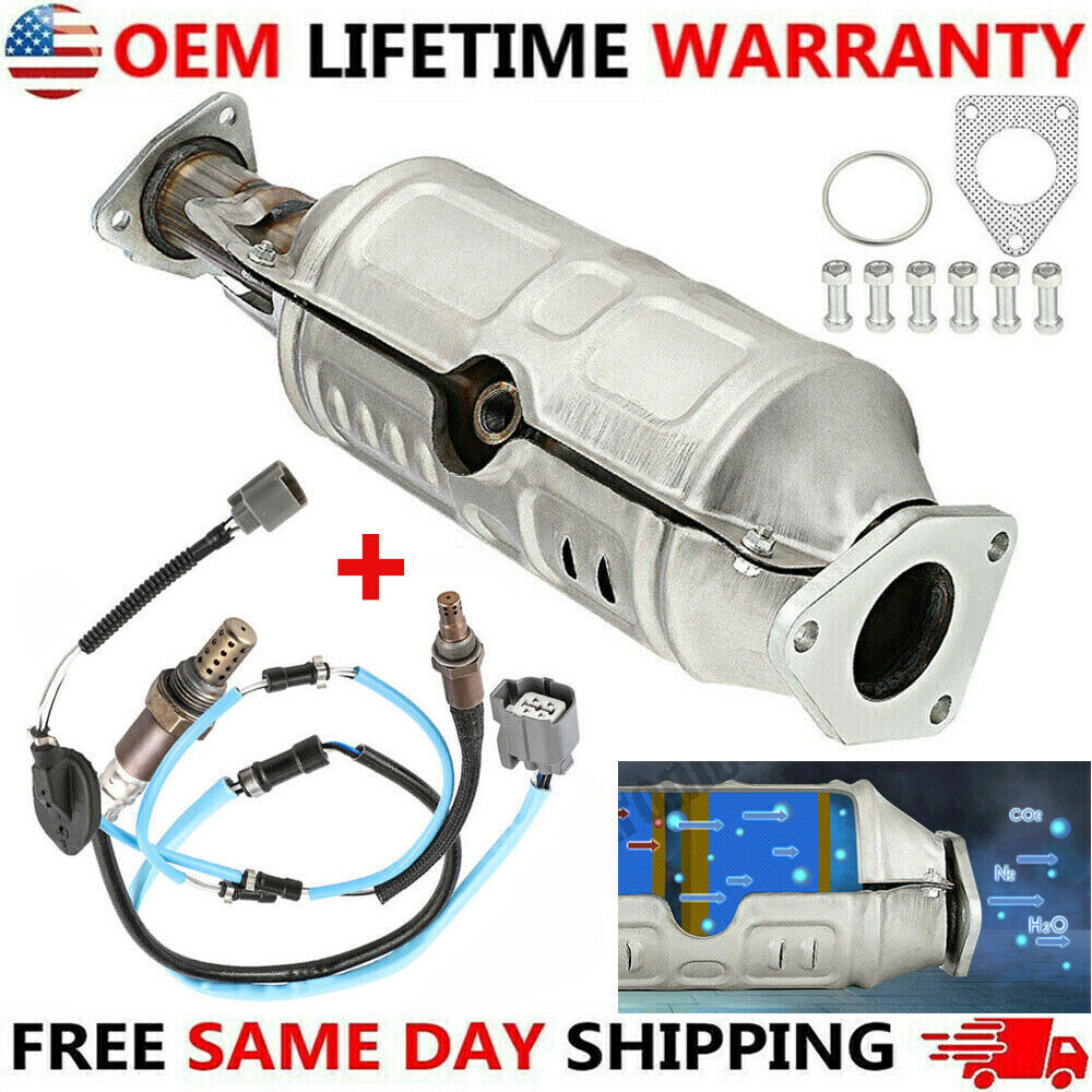 Catalytic Converter w/ Oxygen sensor For 2003-2007 Honda Accord 2.4L Direct-Fit