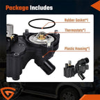 Thermostat Housing Assy w/Sensor for Ford Explorer 02-2010 4.0L 5R3Z-8592-BA New
