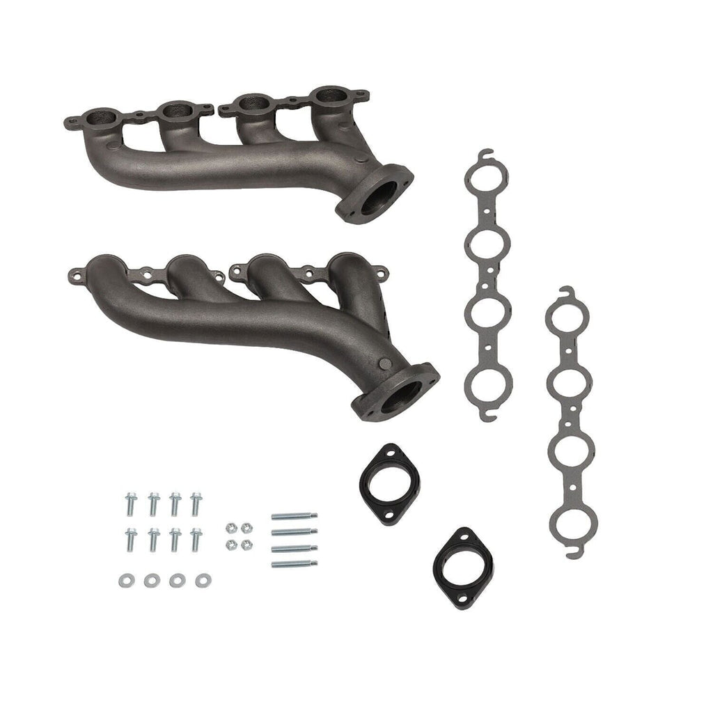 LS Swap Cast Iron Exhaust Manifold New Fit Chevrolet LS1LS2LS3 4.8L 5.3L 6.0L U!