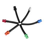 6x Motorcycle Gas CAP VENT Tank Fuel Air Breather Valve Hose Tube Dirt Bike ATV