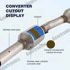 Catalytic Converter Kit for 2009-2012 Toyota Corolla 1.8L