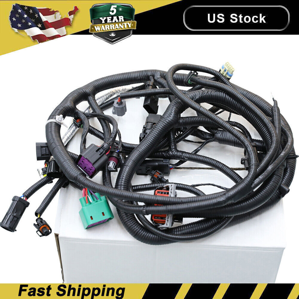 3C3Z12B637BA Engine Wiring Harness 2003 2004 for Ford Super Duty F250 F350 6.0L!