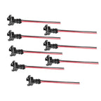 8 Fuel Injector Connector Wiring Plugs Clips Fit EV1 OBD1 Pigtail Cut & Splice