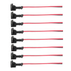 8 Fuel Injector Connector Wiring Plugs Clips Fit EV1 OBD1 Pigtail Cut & Splice