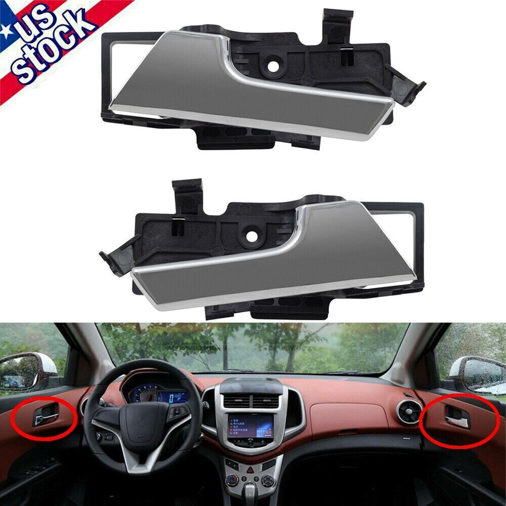 Set of 4 Left +Right Interior Inside Door Handle for Chevy Aveo Aveo5 Pontiac G3