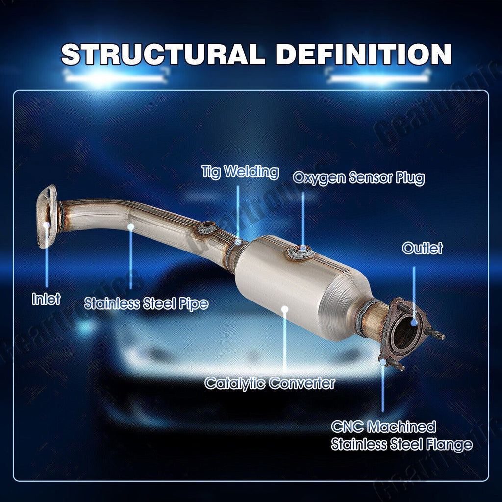 CATALYTIC CONVERTER w/O2 Sensor Up & Down FOR 2007 2008 2009 HONDA CR-V 2.4L