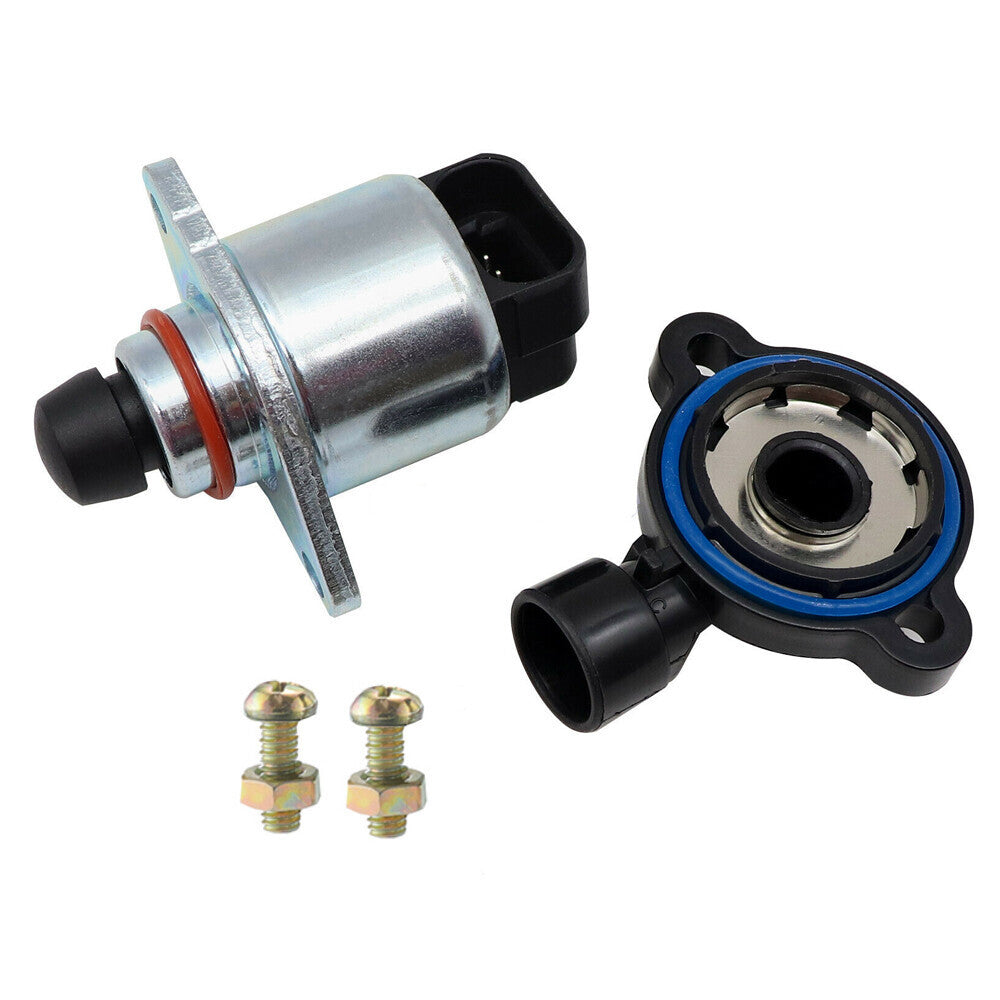 New Throttle Position Sensor and Idle Air Control Valve Set For LS Chevy GM