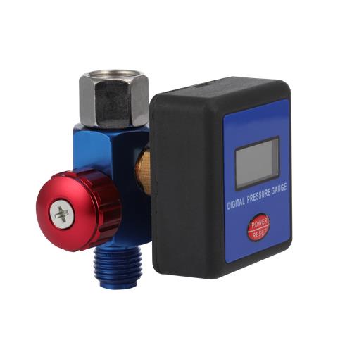 Spray Gun Digital Paint Air Pressure Regulator Gauge Water Trap Filter Evmaaahg