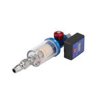 Spray Gun Digital Paint Air Pressure Regulator Gauge Water Trap Filter Evmaaahg