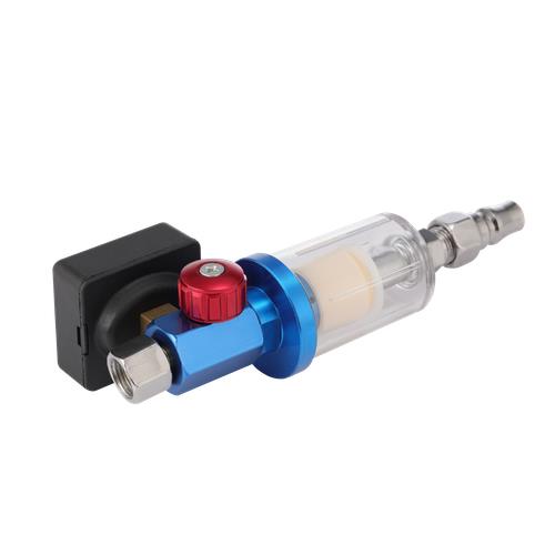 Spray Gun Digital Paint Air Pressure Regulator Gauge Water Trap Filter Evmaaahg