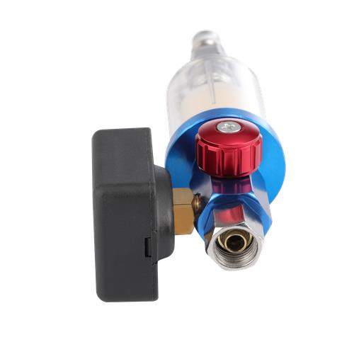 Spray Gun Digital Paint Air Pressure Regulator Gauge Water Trap Filter Evmaaahg